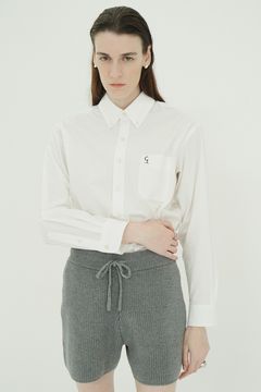 【26AW】 ロゴボタンダウンベーシックシャツ -   LOGO BUTTON-DOWN BASIC SHIRTS （WHITE）