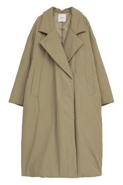 カラーダウン チェスターコート カーキ - COLOR DOWN CHESTER COAT