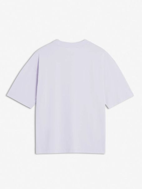 【レディース】 ヨガ フォックス ボクシー Tシャツ | Soft mauve