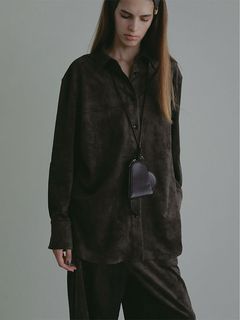 レザーコードマルチポーチ (BROWN）