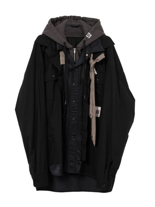 トリプルレイヤードシャツ - Mix Layered Shirt