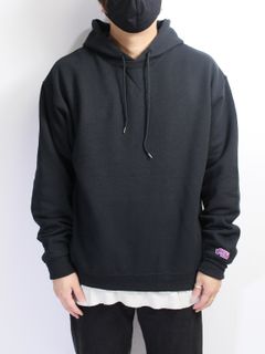 リバーシブルフーディ - REVERSIBLE HOODIE - SBS emblem - / BLACK