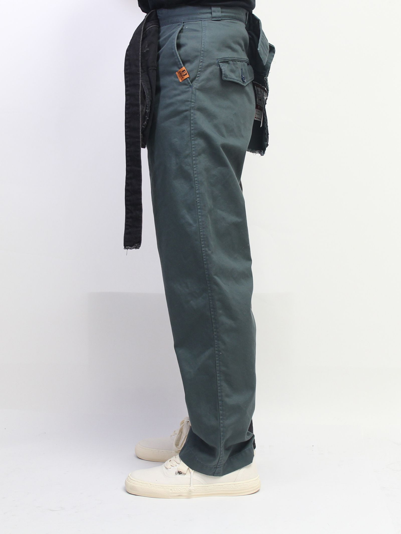 Denim × Chino Pants - デニム×チノ ドッキングデザイン パンツ