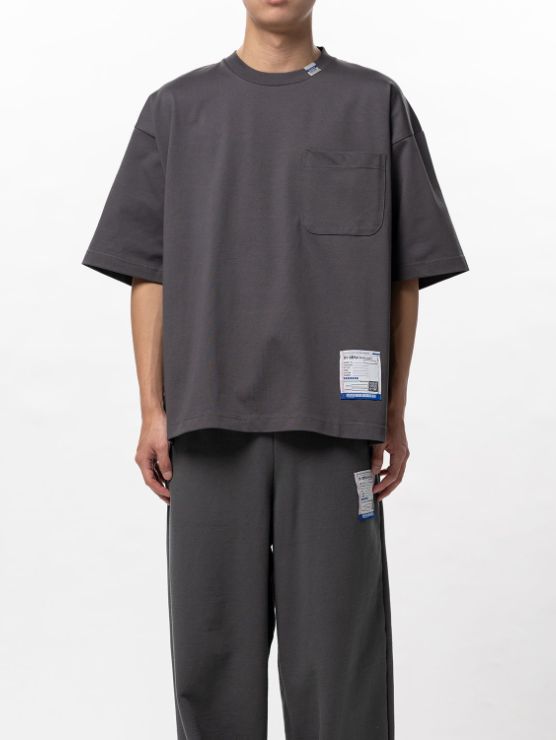 ヘビーウェイトジャージー ハーフスリーブTシャツ - Heavy Weight Jersey Half-sleeve T-shirt (DK/GREY))