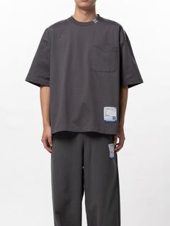 ヘビーウェイトジャージー ハーフスリーブTシャツ - Heavy Weight Jersey Half-sleeve T-shirt (DK/GREY))