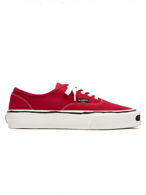 ヴァルカナイズ スニーカー "HERC" - Vulcanize Sneaker  - RED - G11FW701