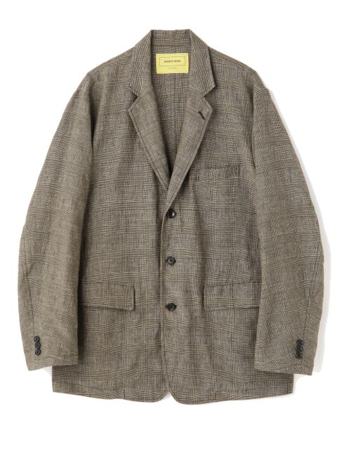 テーラードジャケット - TAILORED JACKET - Glen check -