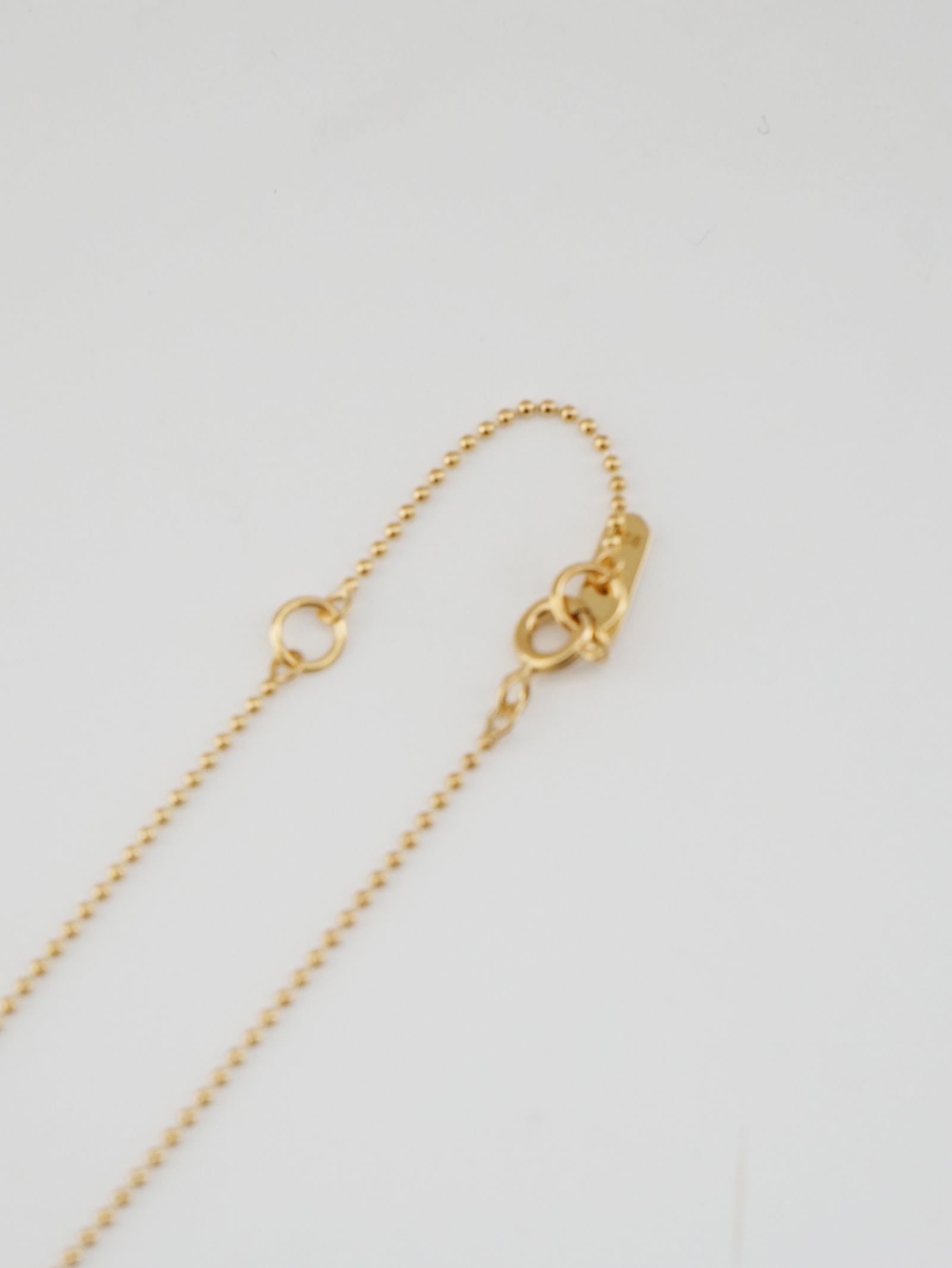 スモール リボン ネックレス - Small Ribbon Necklace GOLD