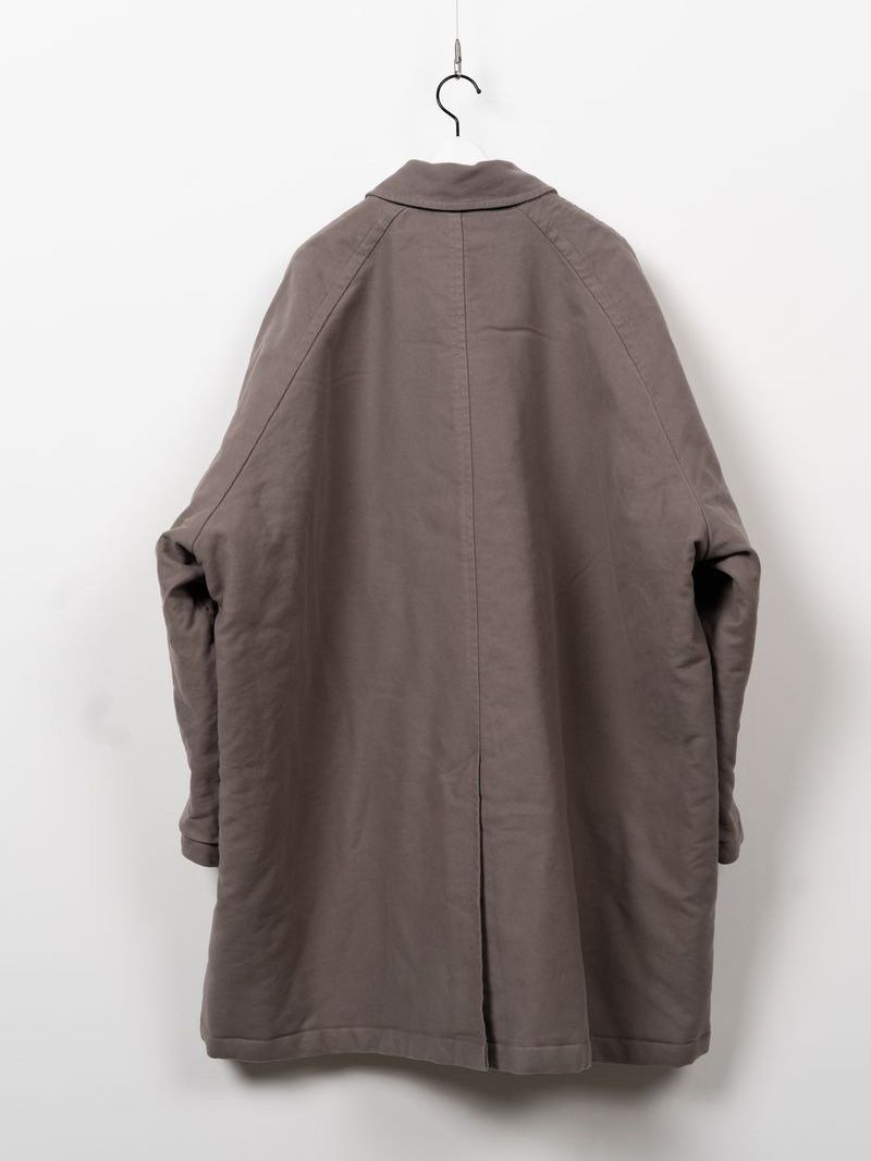 モールスキンコート / CO / MOLESKIN COAT (GREY)
