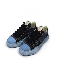 OG Sole Over-Dyed Canvas Low-top Sneaker- A08FW713 - BLACK