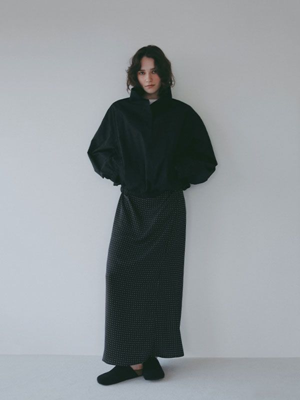 オリジナルドットキャミワンピース （BLACK)