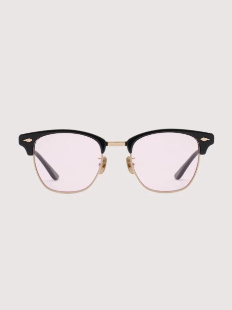 YUGEN (ユーゲン) #10. GLOSS BLACK & CHAMPAGNE GOLD × SAKURA to D.GREY (調光モデル)サングラス / 眼鏡