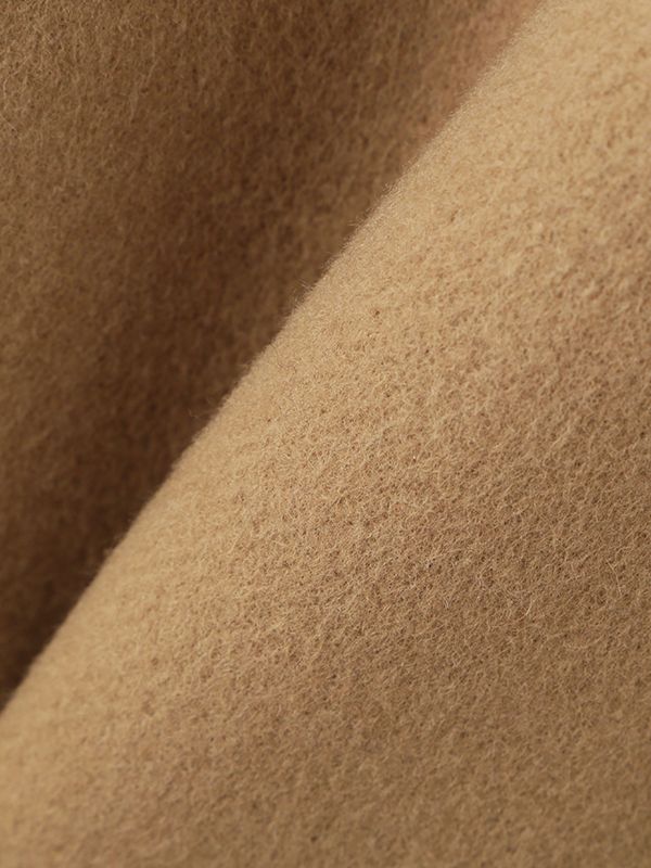 リバーストールロングコート - BEIGE