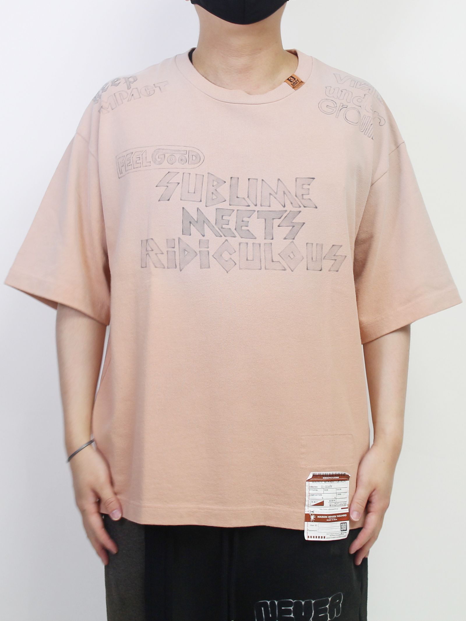 S.M.R Printed T-shirt - プリントTシャツ - PINK - 44(S)