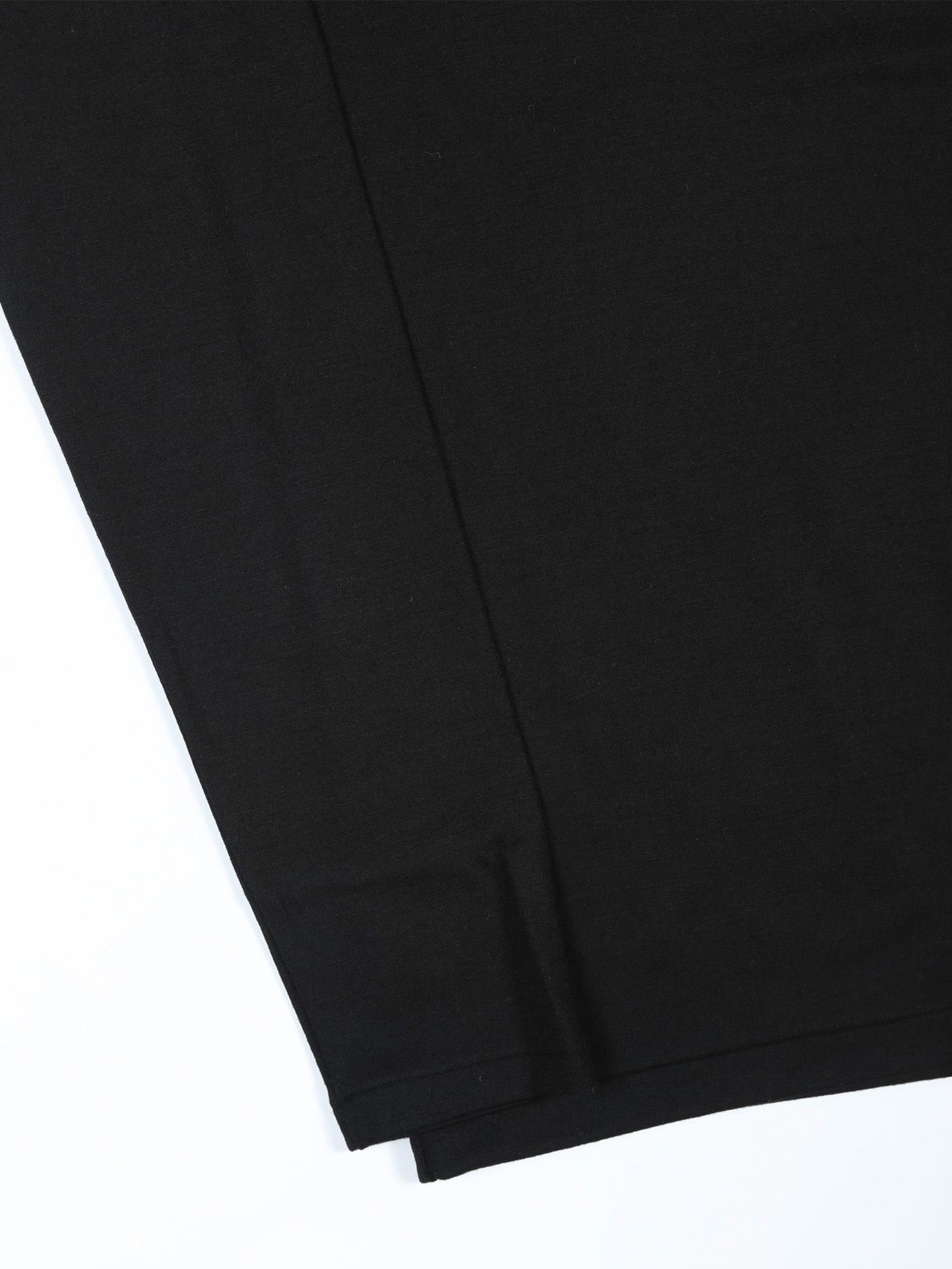 ウォッシャブルウールタートルネックプルオーバー - Washable Wool Turtleneck Pullover - Black