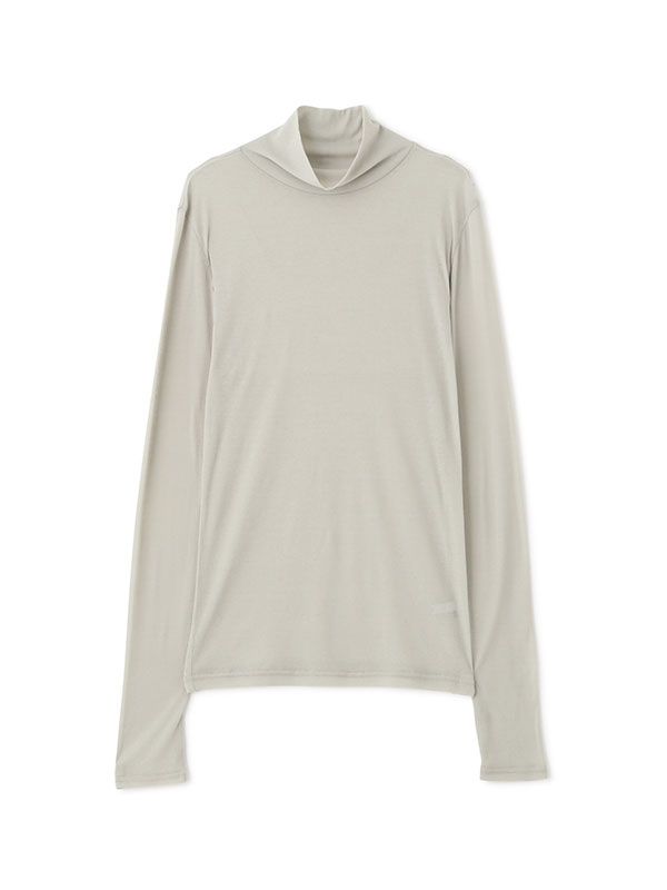 バーサタイルハイネックシアーロンTee ( GREEN)