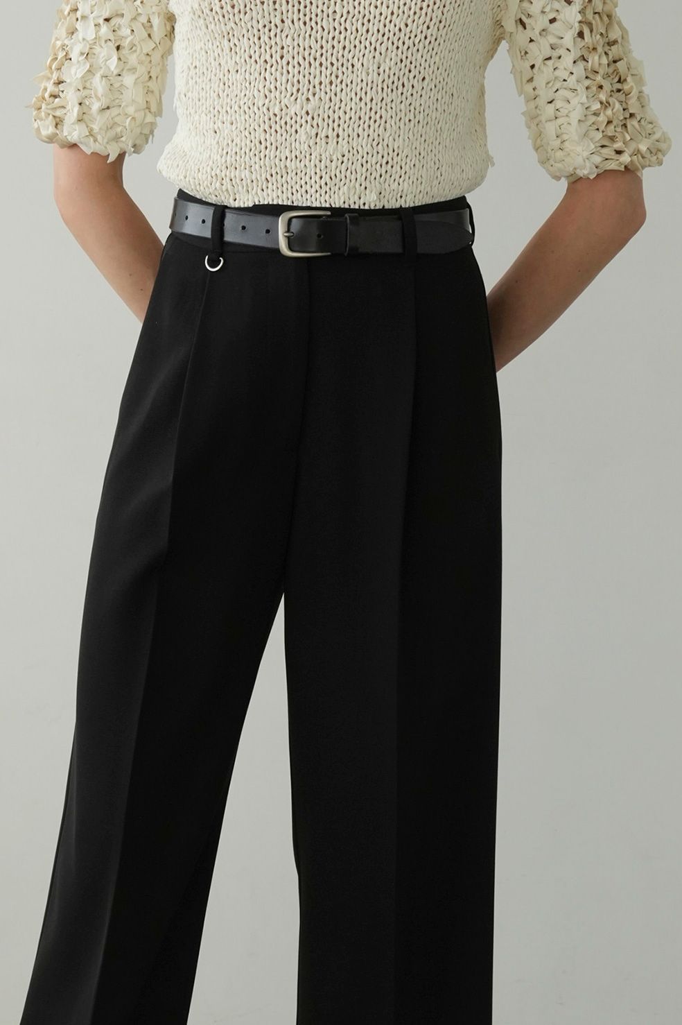 CLANE - タックストレートパンツ - 2WAY TUCK STRAIGHT PANTS CLANE - タックストレートパンツ - 2WAY TUCK STRAIGHT PANTS