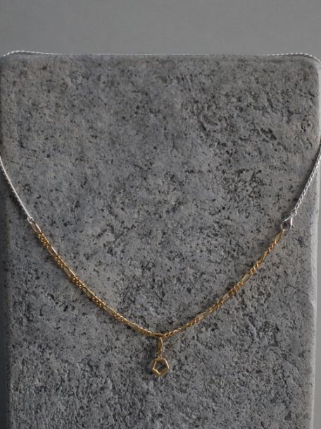 シェードコンビチェーンネックレス MIX （S-48cm）