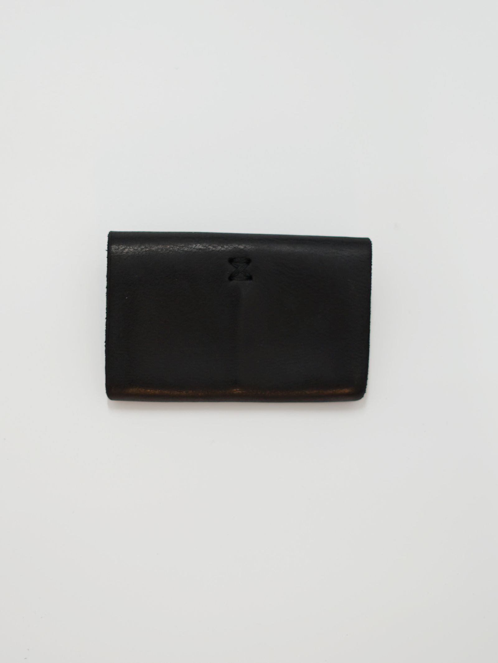 【EN01】 コインケース / COIN POCKET GROPPONE FULL GRAIN (BLACK)