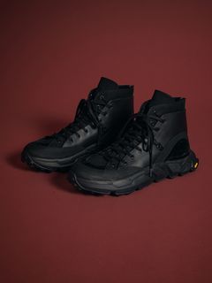 バック ジップ スニーカー - VI-3686-09 - A-BLACK