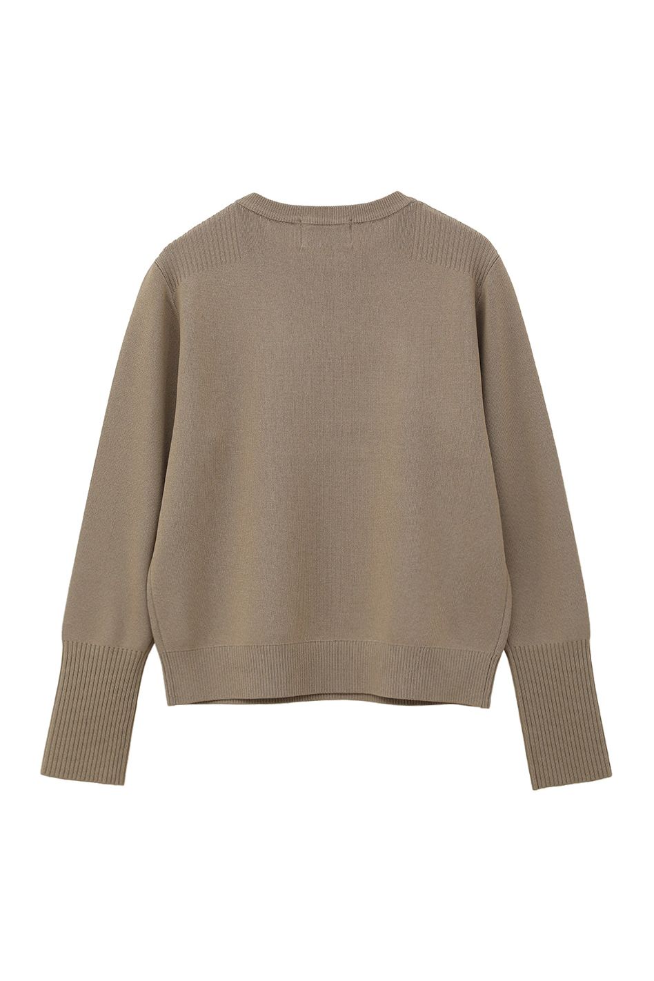 CLANE - ベーシック コンパクト ニット トップス - BASIC COMPACT KNIT TOPS - BEIGE | ADDICT WEB  SHOP