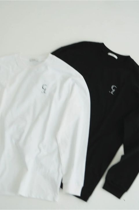 ロゴ ベーシック ロンティー -  LOGO BASIC LONG TEE