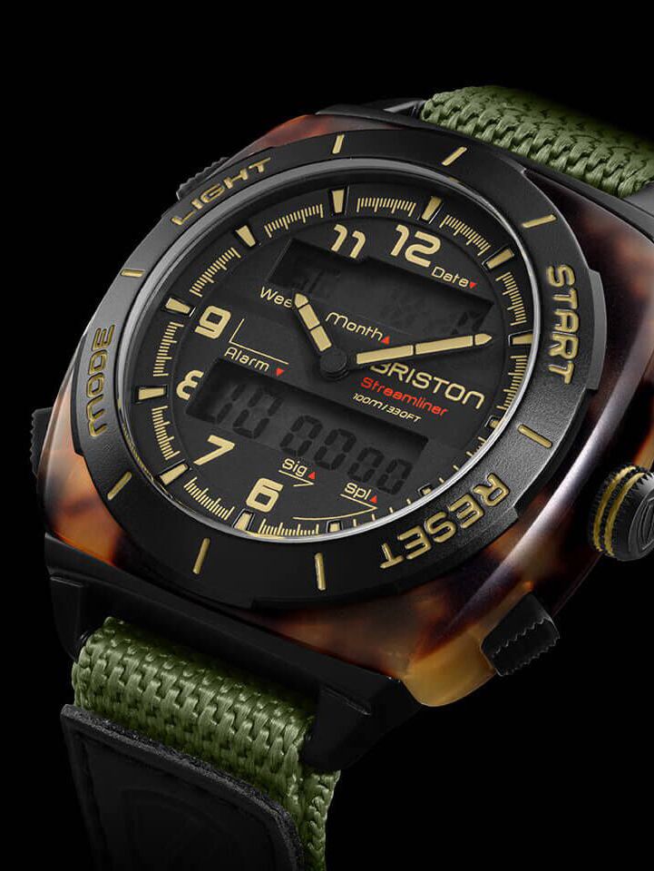 STREAMLINER ADVENTURE ACÉTATE – VERT MILITAIRE
