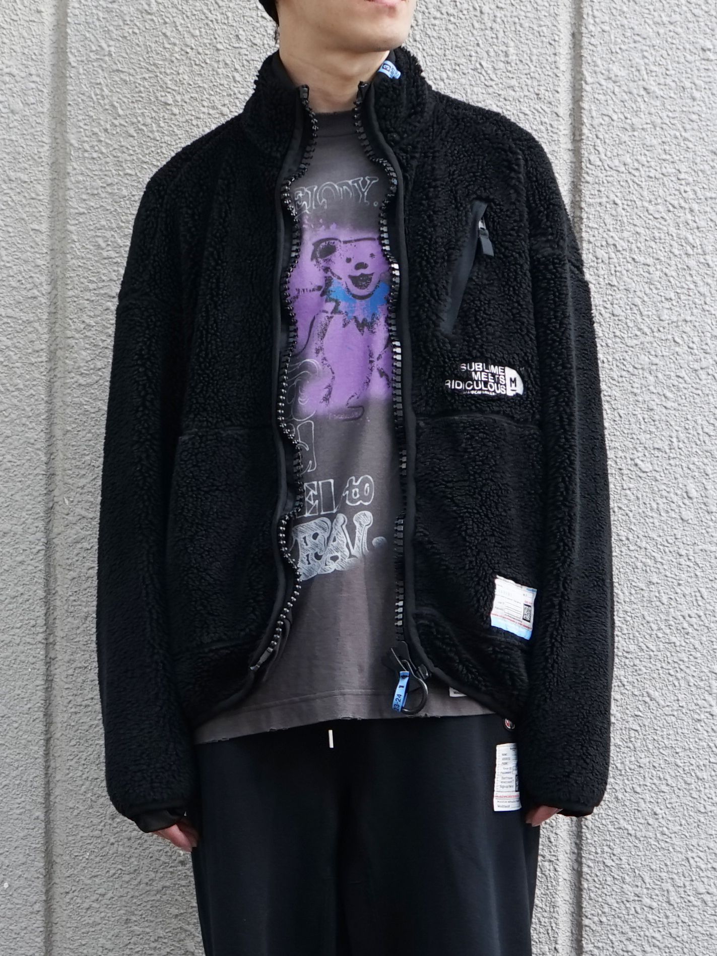 ブルゾンMAISON MIHARA YASUHIRO 20AW BOA FLEECE