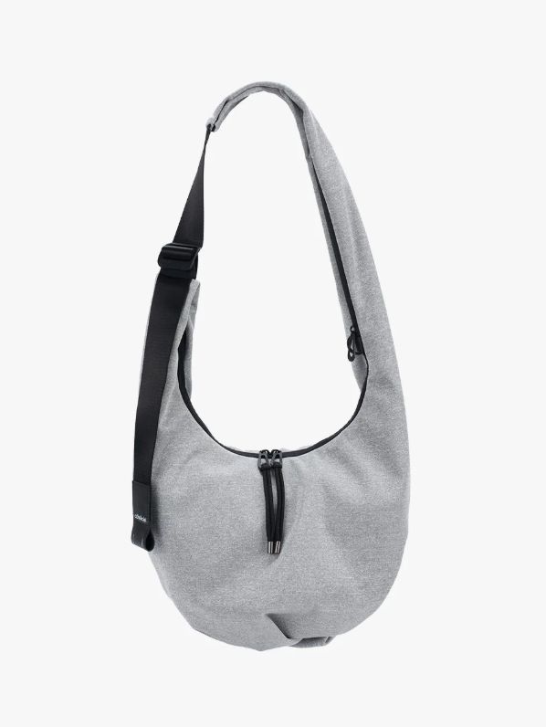 Hyco Small Woven Concrete  - ハイコ スムース ブラック ショルダーバッグ 斜め掛け