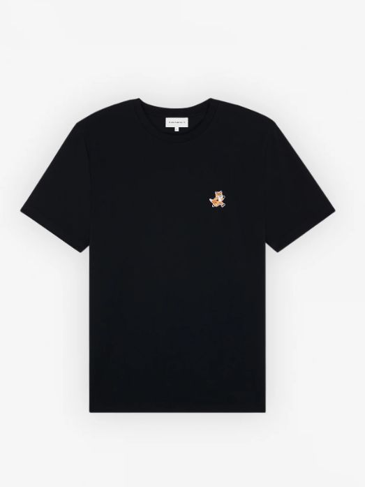 【メンズ】 スピーディ フォックスパッチ コンフォート Tシャツ - ブラック