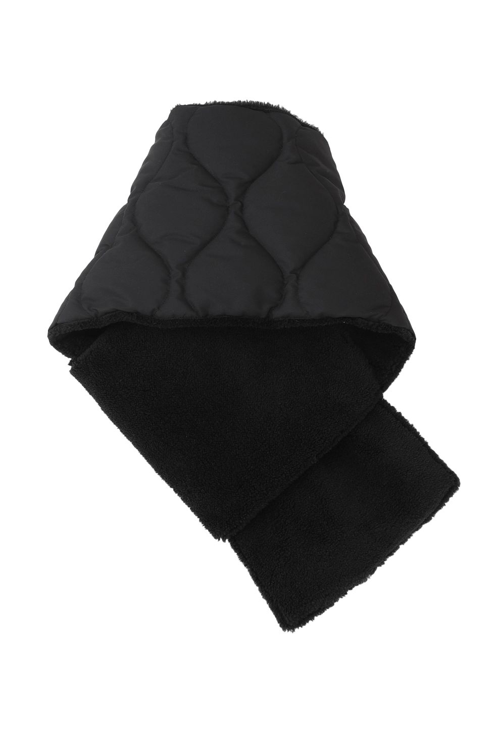 【TAION×MANOF】リバーシブルダウンマフラー - REVERSIBLE DOWN MUFFLER - BLACK