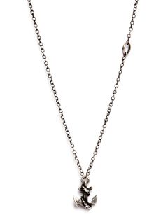 チェーン ミニ ネックレス アンカー  - chain mini anchor - M7330