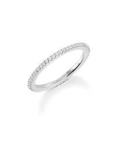 【NUMBERING】Pave Sleek Band／指輪 NUMBERING - Pave Sleek Band - パヴェスリークバンド - SILVER