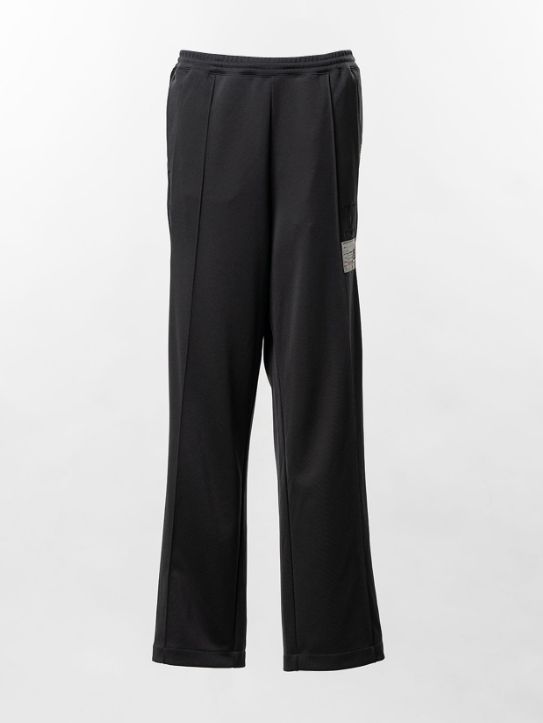 フォールデッド トラックパンツ - Folded Track Pants （BLACK)