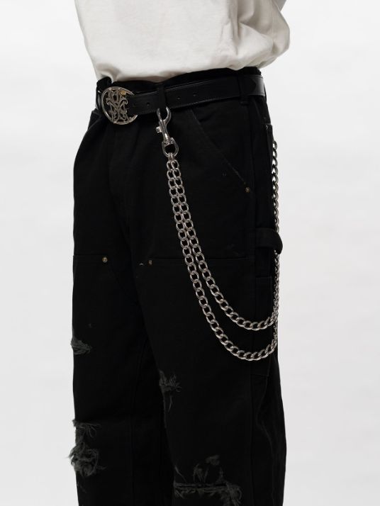 Double Wallet Chain - ダブルウォレットチェーン - SILVER