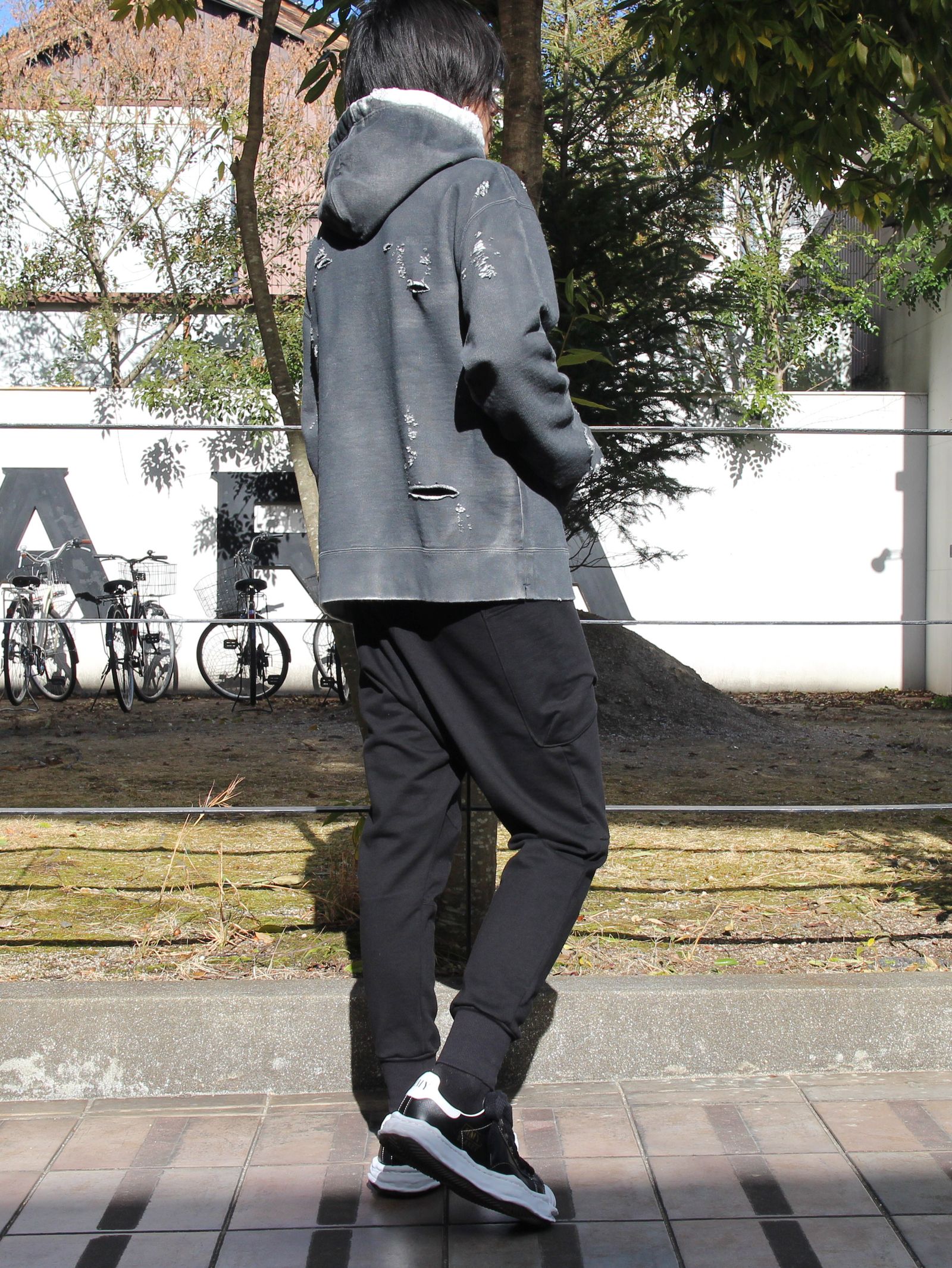 【5月入荷】 オリジナルソールスニーカー - A06FW702 - BLK