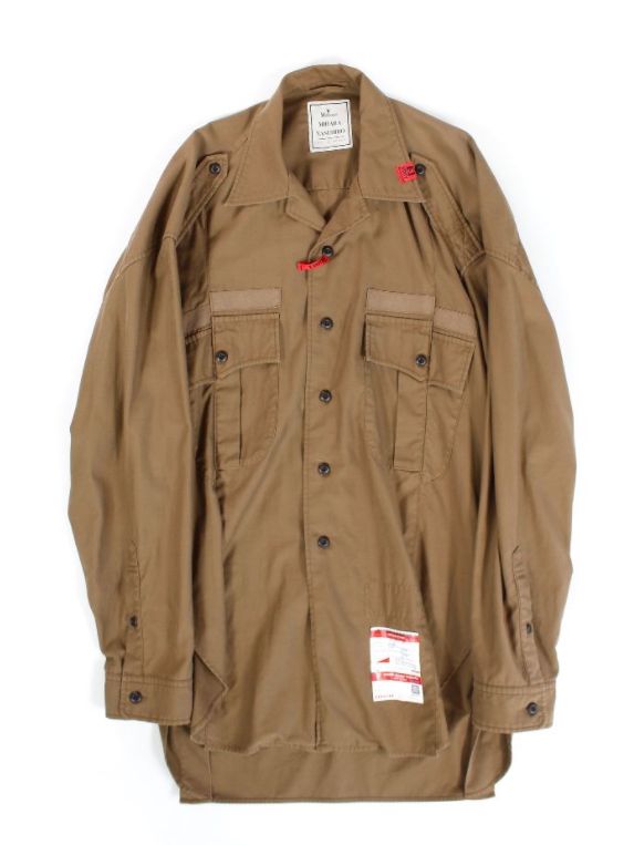 リサイズミリタリーシャツ - Resized Military Shirt