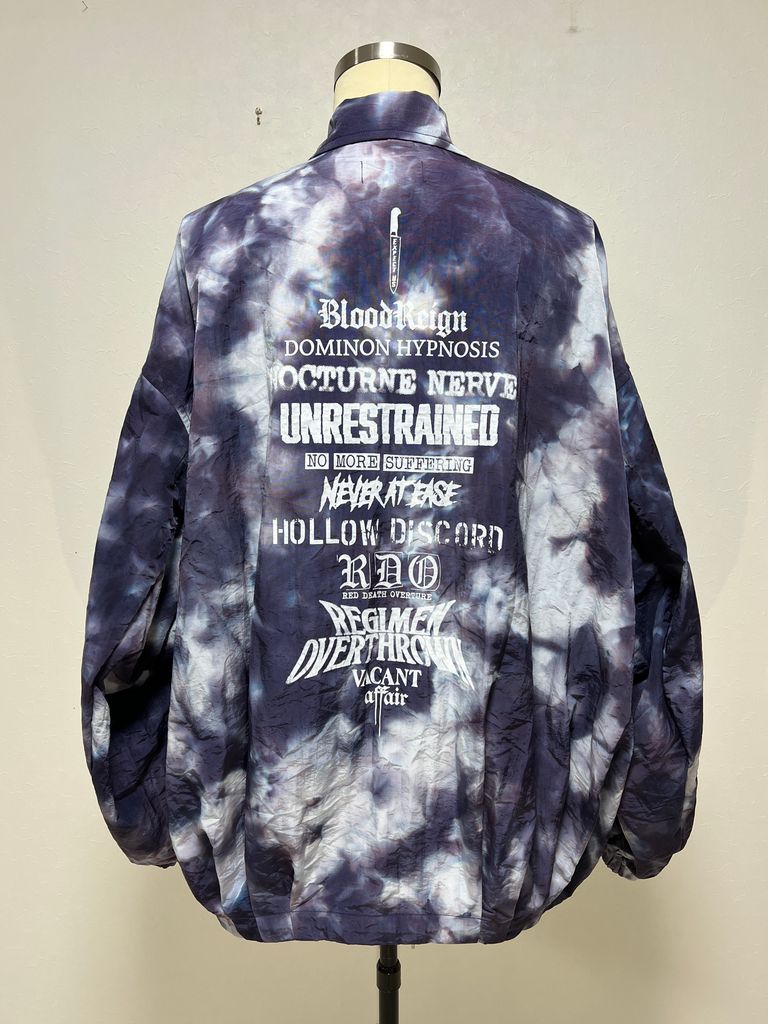 コーチジャケット  - COACH JACKET NAVY BLUE - OVERDYE