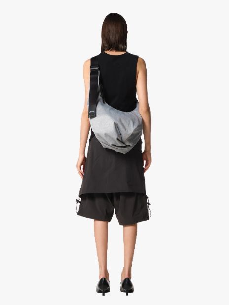 Hyco Small Woven Concrete  - ハイコ スムース ブラック ショルダーバッグ 斜め掛け