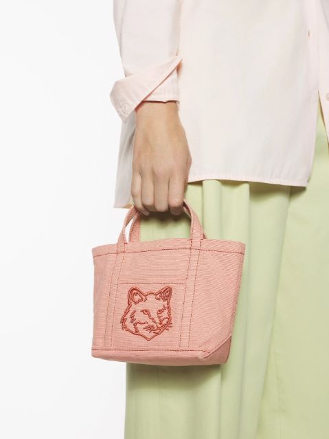 フォックスヘッド ミニ トート - Porcelaine pink