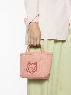 フォックスヘッド ミニ トート - Porcelaine pink