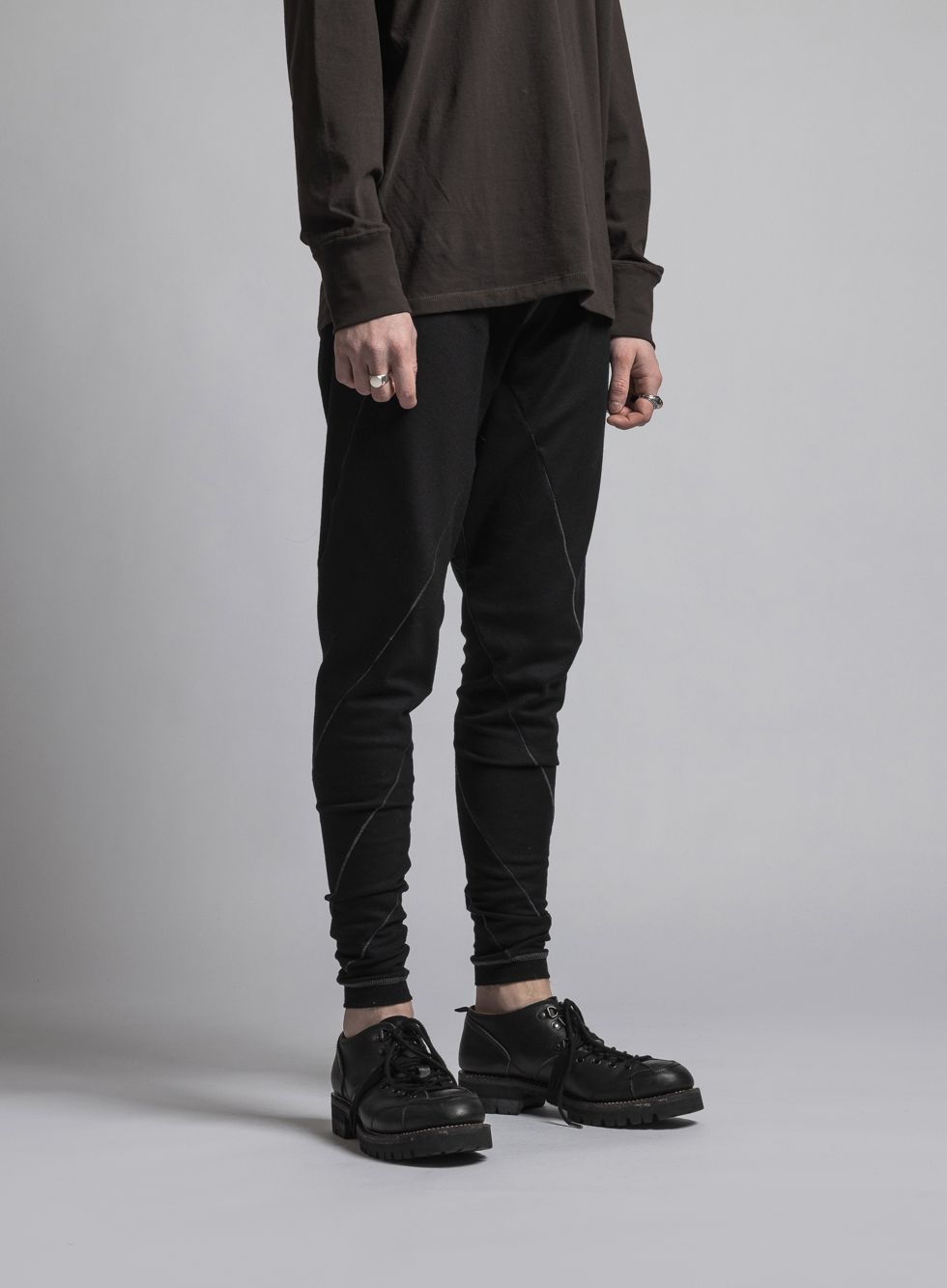 ウールスムースレギンス - Wool Smooth Leggings - BLACK