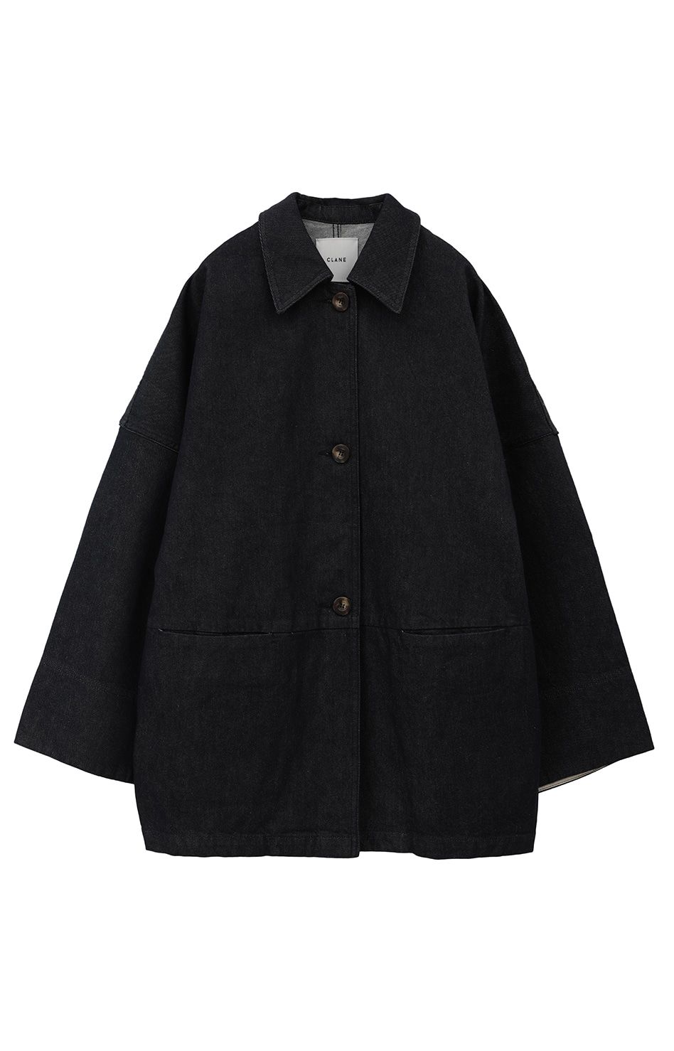 CLANE - カバーオール ジャケット - ストライプ - WORK OVER JACKET ...