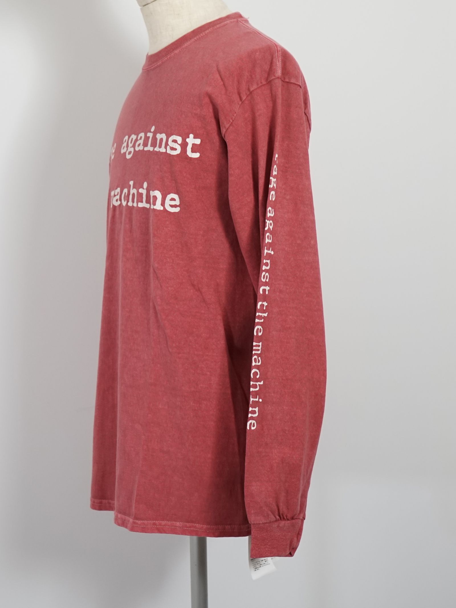 RATM コラボカットソー - RATM L/S MOKOTOV COCKTAIL & LOGO 90S - WINE