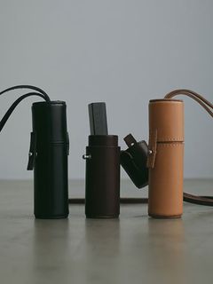 【3色展開】 タンドレザー リップケース