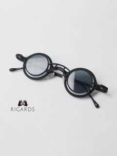 【TITANIUM】 ZIGGY CHEN コラボサングラス "madscientist" BLACK×BIUE