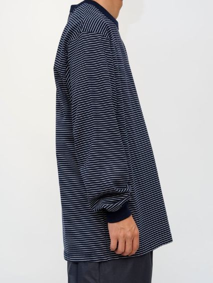 ボーダーロングスリーブ カットソー - ORIGINAL BORDER L/S T-SIRTS - NAVY