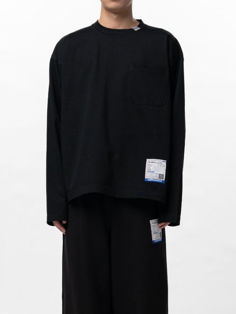 【26SS】 ポケットロングスリーブカットソー - POKET LS TEE - BLACK