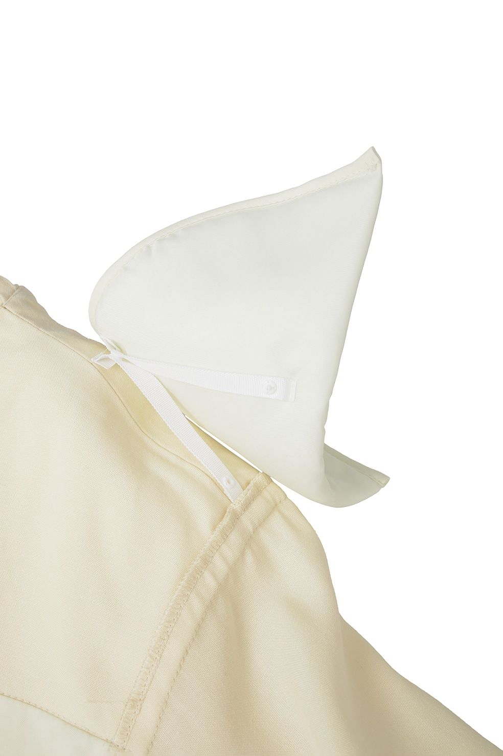 テンセルミニフレアワンピース - TENCEL MINI FLARE ONEPIECE (IVORY)