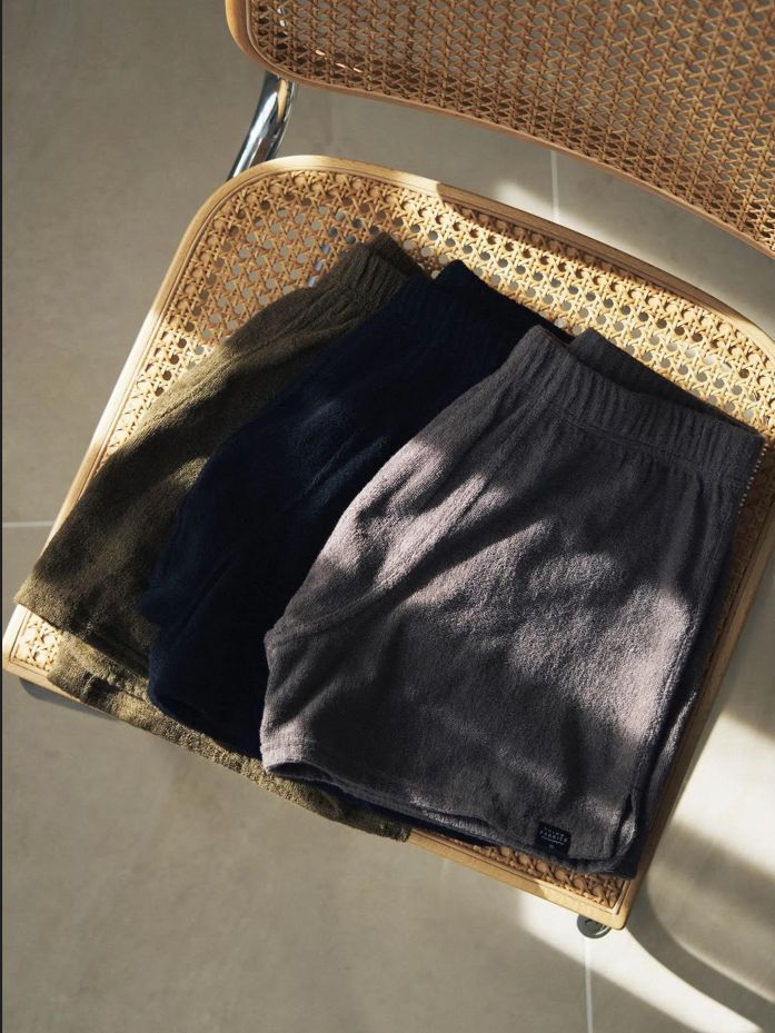 【3色展開】 TF パイルボクサーパンツ / 下着 ルームウェア  - TOWEL BOXER SHORT